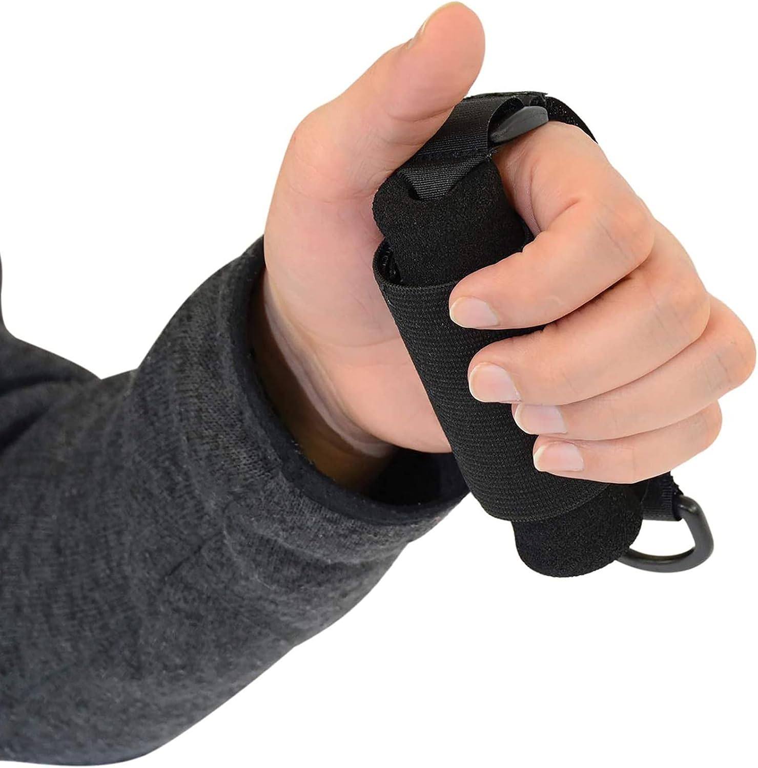 Adaptateur aide-manger — Dragonne universelle pour couverts adaptés aux mains fragiles