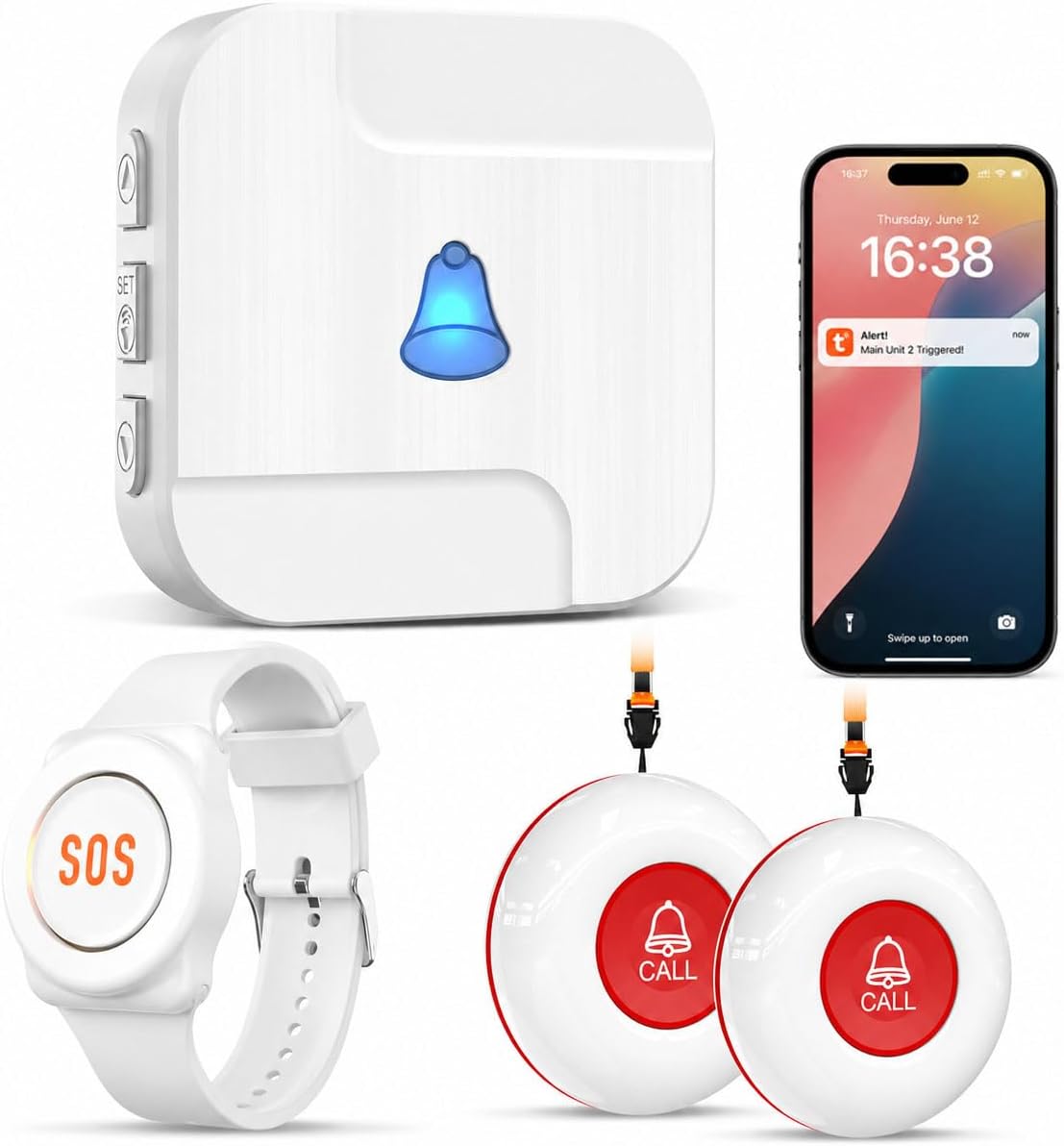 Wireless Alarm for Elderly and Disabled — Home Safety and Peace of Mind