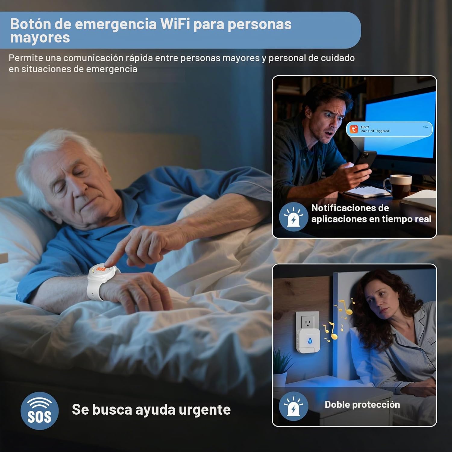 Wireless Alarm for Elderly and Disabled — Home Safety and Peace of Mind