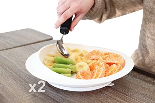 Assiette Napoli 3 compartiments 30cm — Repas structurés pour démence et handicaps