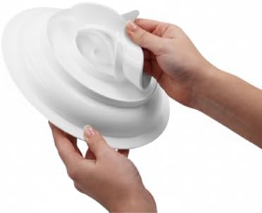 Assiette à ventouse KMINA (lot de 2) — Anti-basculement pour Parkinson et handicaps moteurs