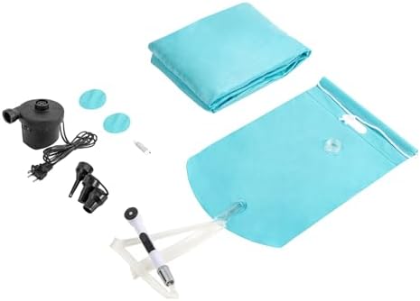 Baignoire gonflable pour personne agee et handicapee — Kit complet avec pompe electrique pour toilette au lit