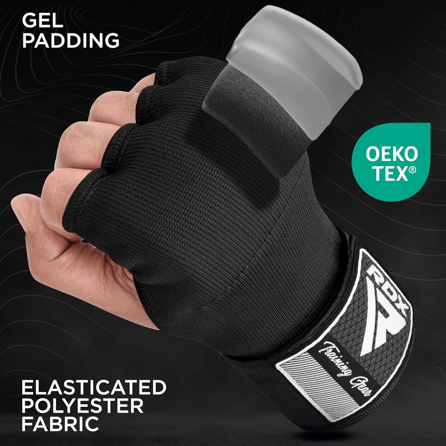 Bandes de poignet RDX — Support articulaire pour musculation et prévention canal carpien