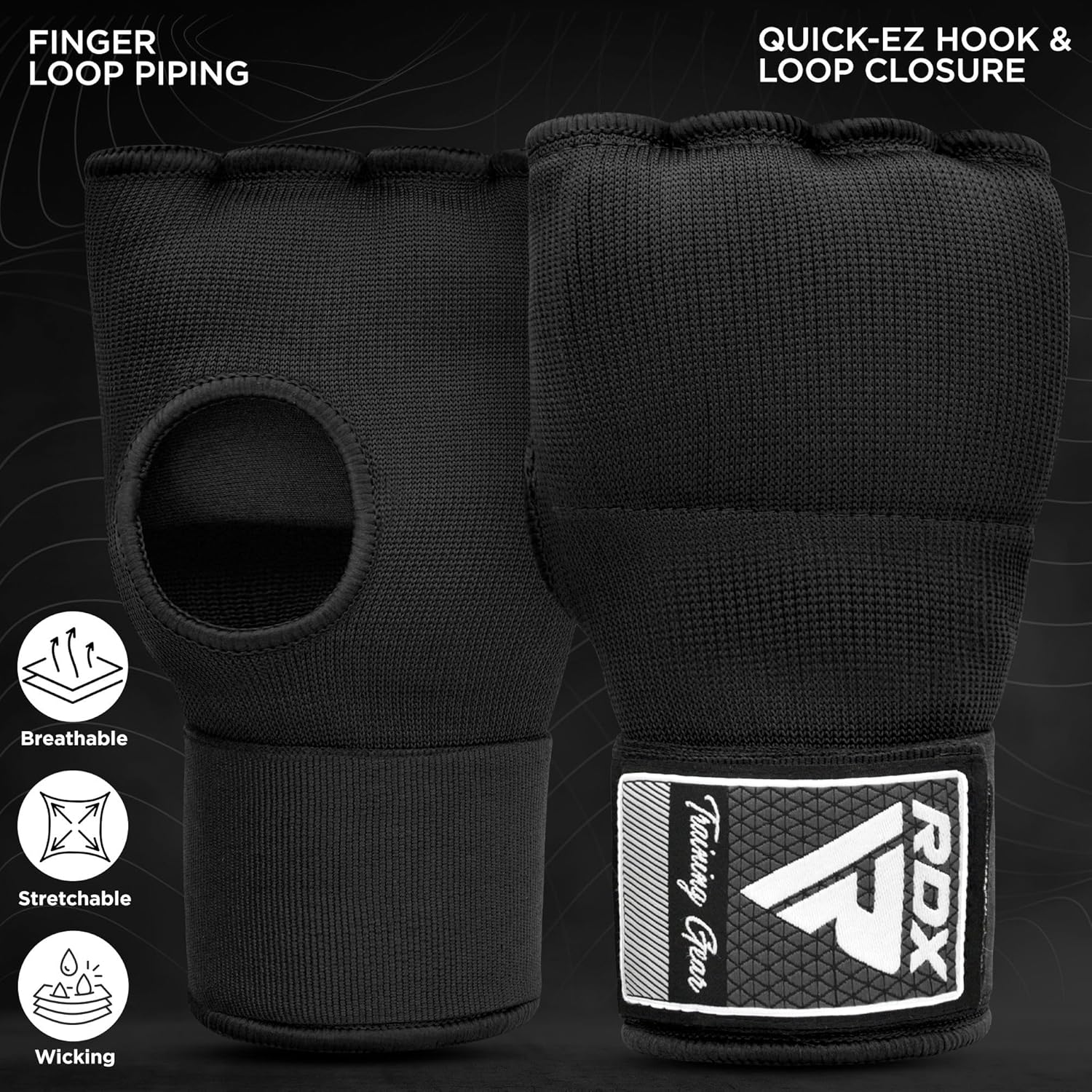 Bandes de poignet RDX — Support articulaire pour musculation et prévention canal carpien