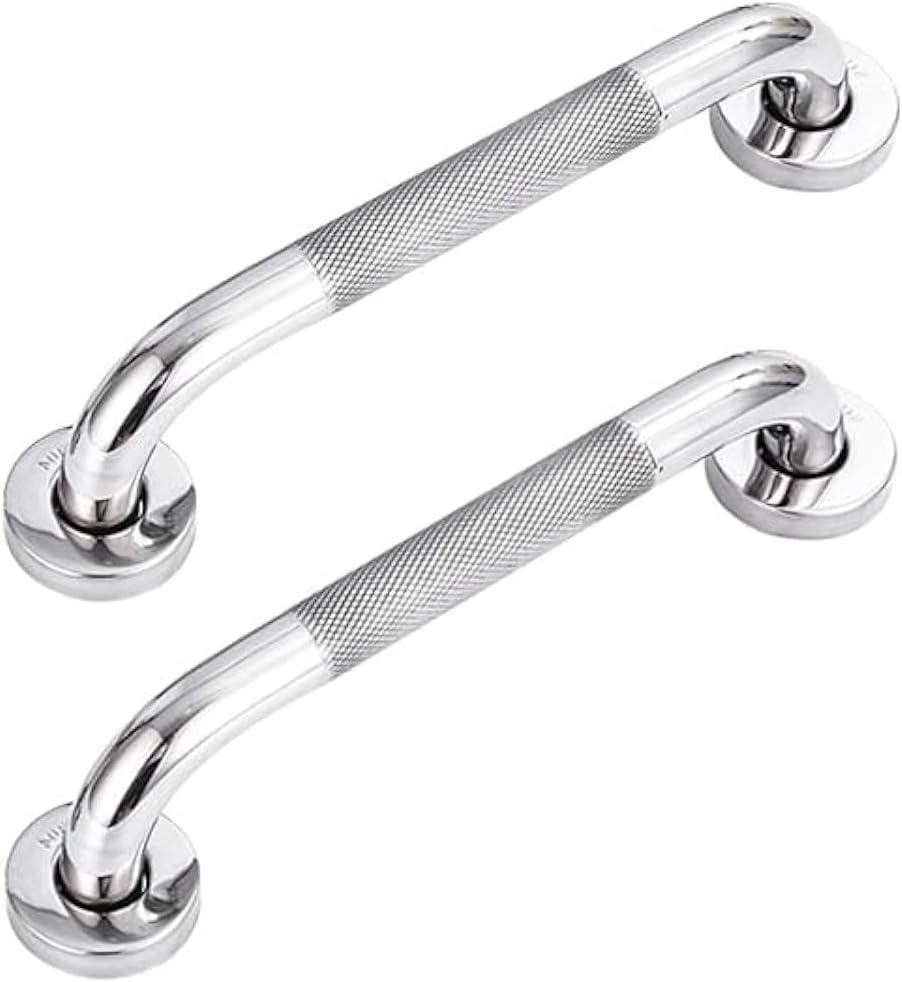 Barre d&rsquo;appui de douche 40 cm — Solution anti-glisse pour salle de bain senior et mobilité réduite