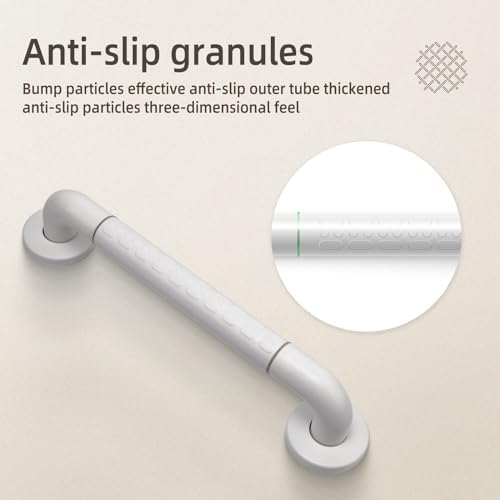 Barre d&rsquo;appui de douche 40 cm — Solution anti-glisse pour salle de bain senior et mobilité réduite