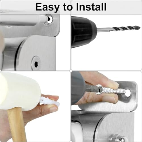 Barre d&rsquo;appui de toilettes pliante avec pied – Support rabattable pour seniors et personnes a mobilite reduite