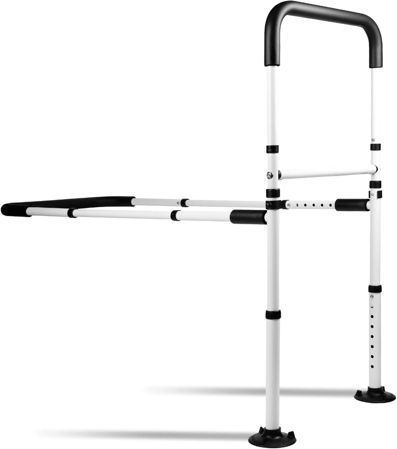 Barriere de lit pour seniors — Aide au lever securisee, hauteur reglable, sans outils