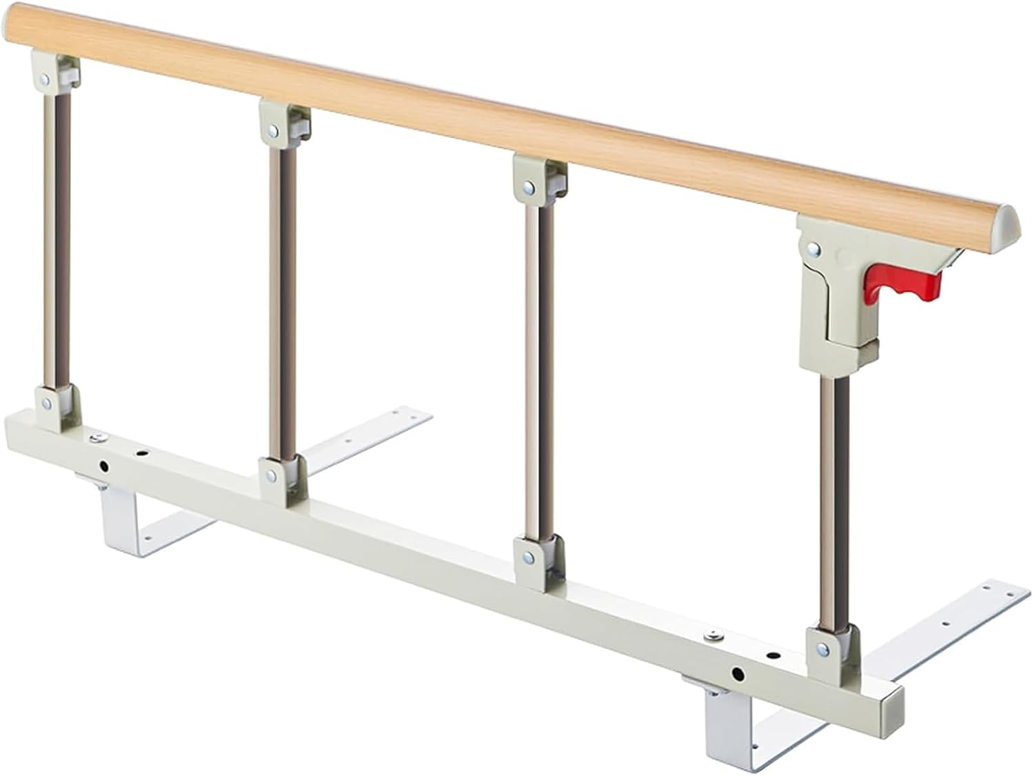 Barrière de Lit pour Seniors 95×45 cm — Protection anti-chute pliable pour personnes âgées et handicapées