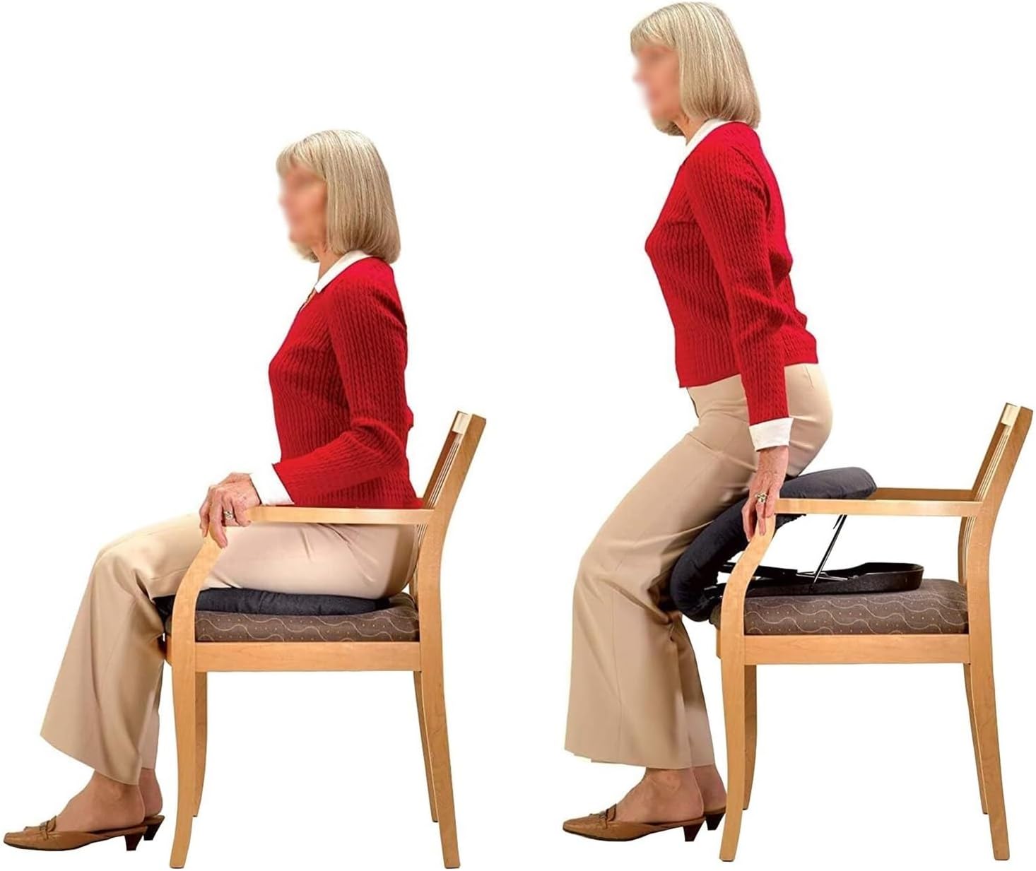 Coussin élévateur électrique portable — Aide au lever pour seniors jusqu&rsquo;à 150 kg avec télécommande