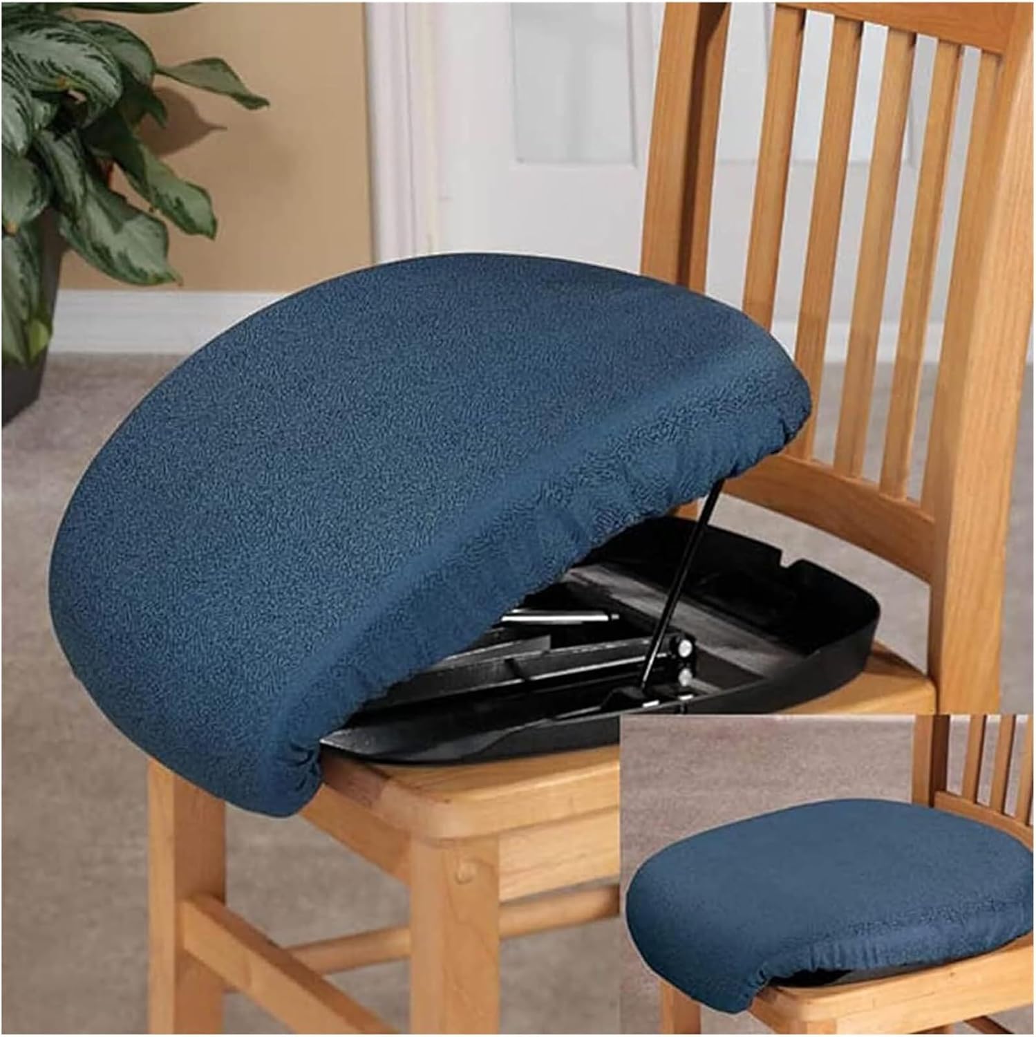 Coussin élévateur électrique portable — Aide au lever pour seniors jusqu&rsquo;à 150 kg avec télécommande