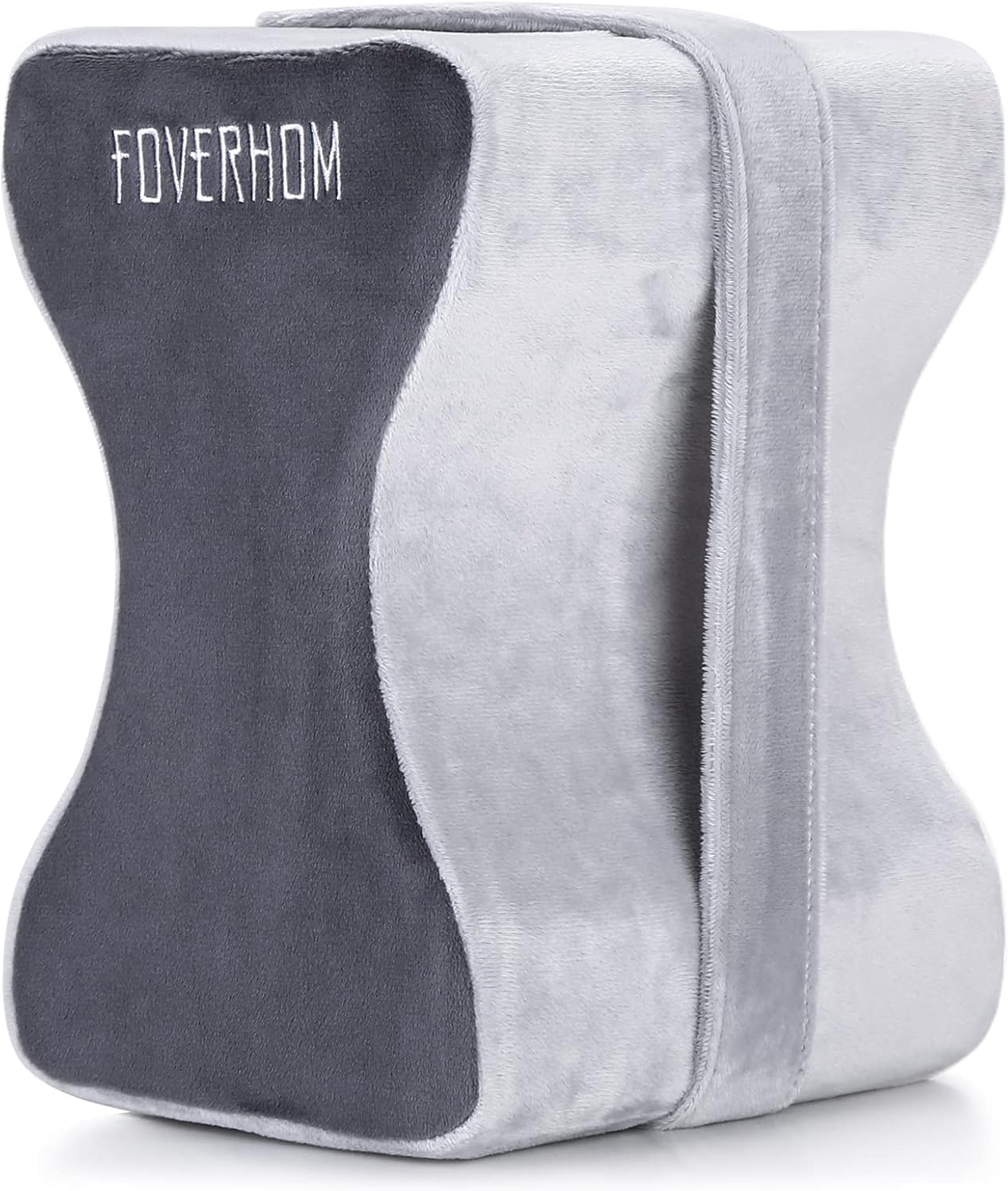 Orthopadisches Kniekissen Foverhom – Memory-Schaum mit Halteband gegen Ischias