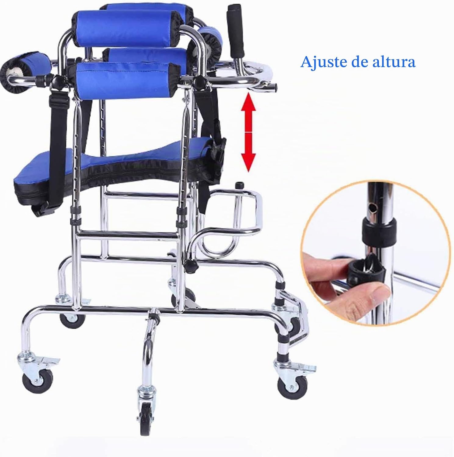 Deambulateur vertical enfant — Aide a la marche pour paralysie cerebrale et handicap moteur