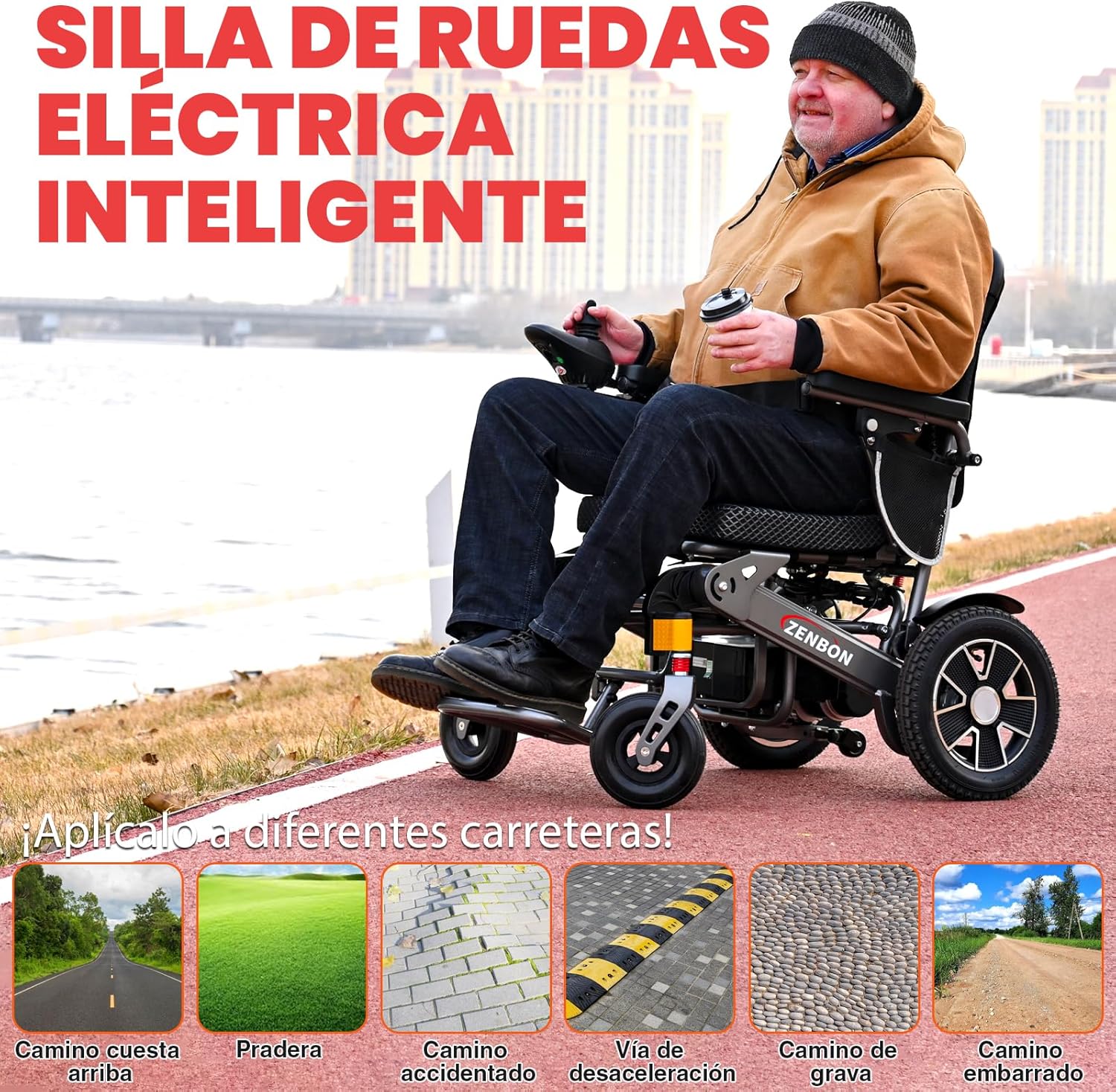 Automatic Folding Electric Wheelchair — Independence for Seniors and Disabled