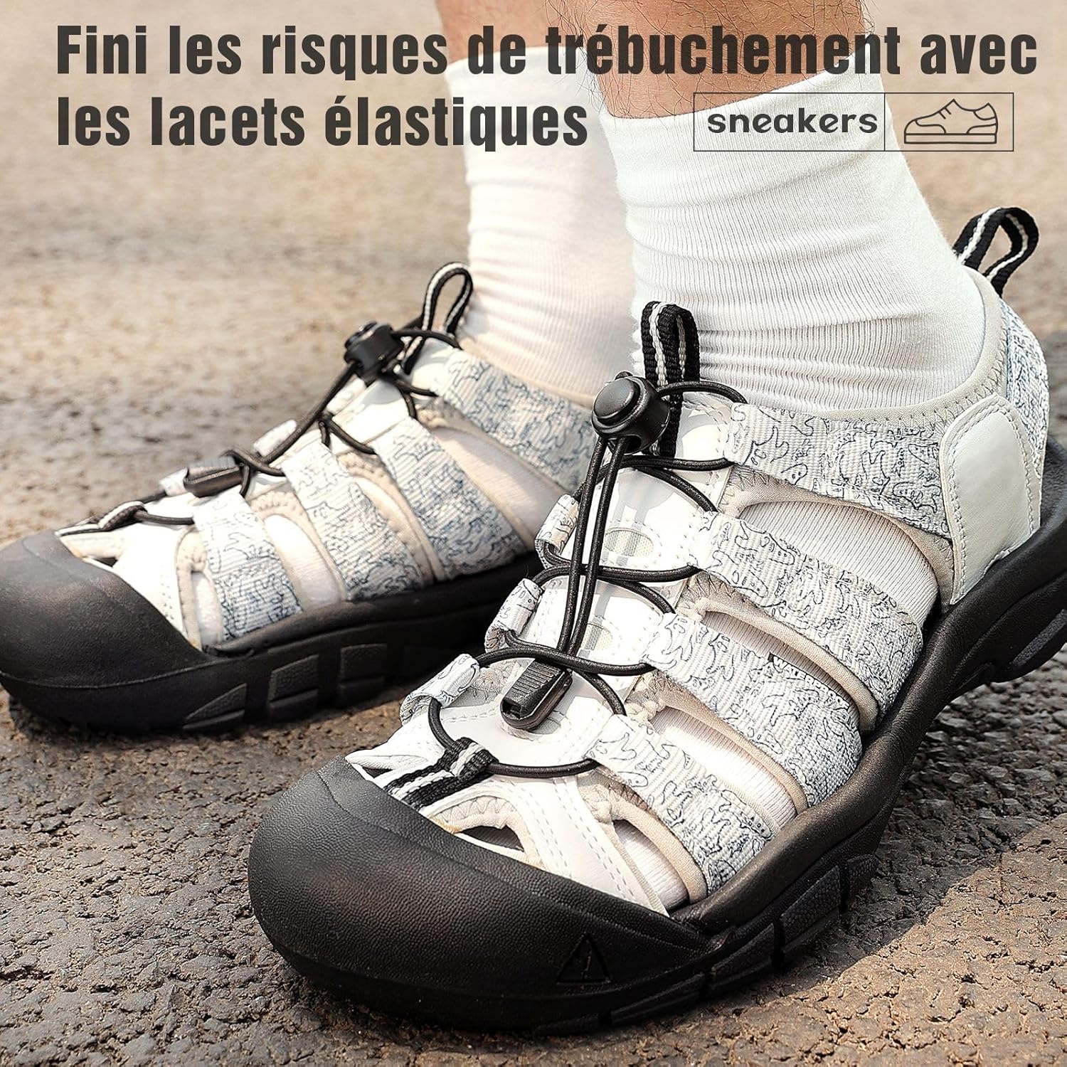 Lacets élastiques sans laçage — Solution adaptée pour l&rsquo;arthrose et la perte de mobilité