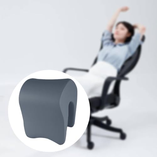 Coussin de chaise MagiDeal en mousse memoire – Support ergonomique gris