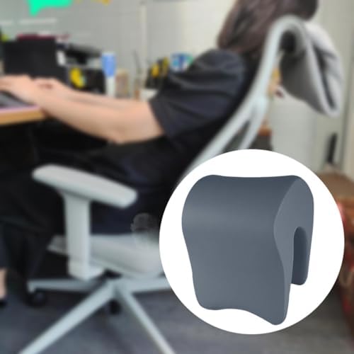 Coussin de chaise MagiDeal en mousse memoire – Support ergonomique gris