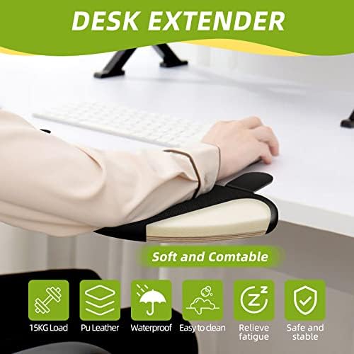 Foldable Ergonomic Desk Extension — Full Arm, Elbow and Wrist Support