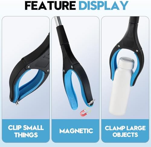 Telescopic Pickup Tool 91cm — Gripping Aid for Elderly and People with Reduced Mobility