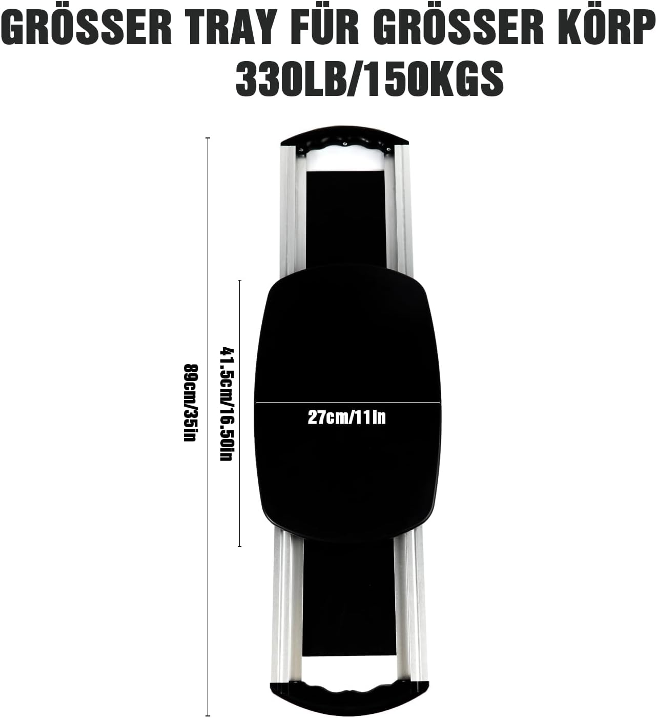 Planche de transfert glissante pour fauteuil roulant — Aide au transfert lit-fauteuil sans effort