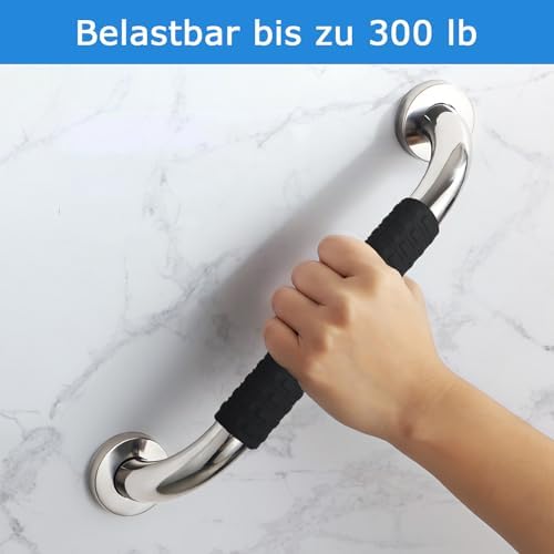 Poignée de douche ergonomique — Prise facilitée arthrose