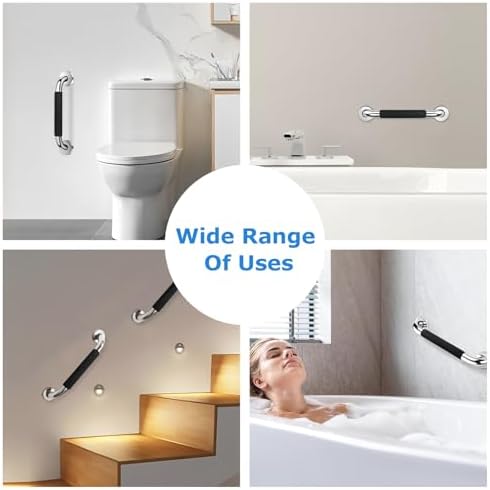 Poignée de douche ergonomique — Prise facilitée arthrose