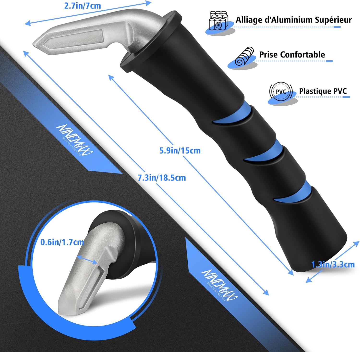 Car Door Handle for Elderly and Disabled — Mobility Aid for Getting In and Out, Supports 180 kg