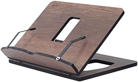 Pupitre de lecture en bois Vigo Wood — Support inclinable pour livres et tablettes