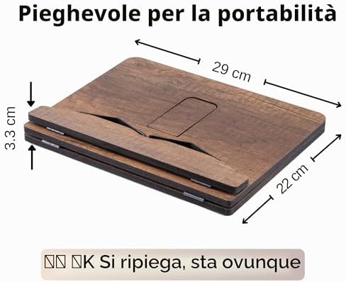 Vigo Wood Reading Stand