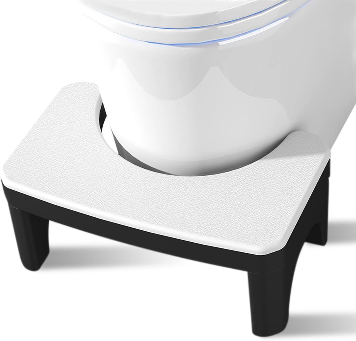 Tabouret de toilette pliant — Soulagement de la constipation pour adultes, enfants et seniors