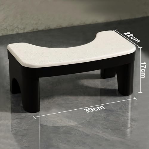 Tabouret de toilette pliant — Soulagement de la constipation pour adultes, enfants et seniors