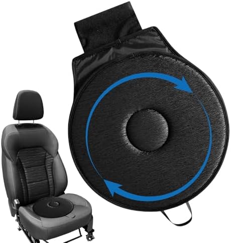 Tapis pivotant 360 pour siege auto — Aide au transfert seniors et personnes a mobilite reduite