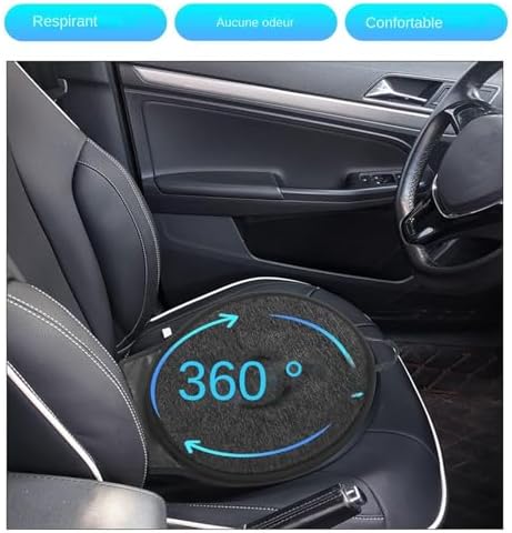Tapis pivotant 360 pour siege auto — Aide au transfert seniors et personnes a mobilite reduite