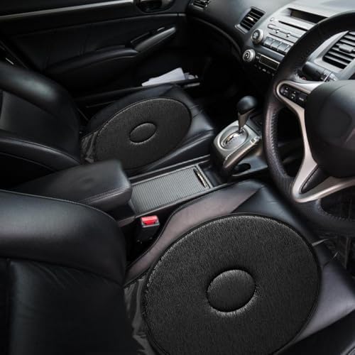 Tapis pivotant 360 pour siege auto — Aide au transfert seniors et personnes a mobilite reduite