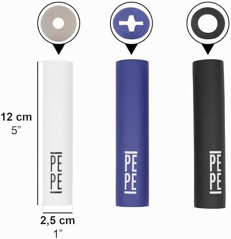 Tubes en mousse PEPE Mobility (lot de 6) — Covers de couverts pour prise facilitée Parkinson