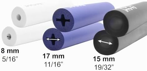 Tubes en mousse PEPE Mobility (lot de 6) — Covers de couverts pour prise facilitée Parkinson