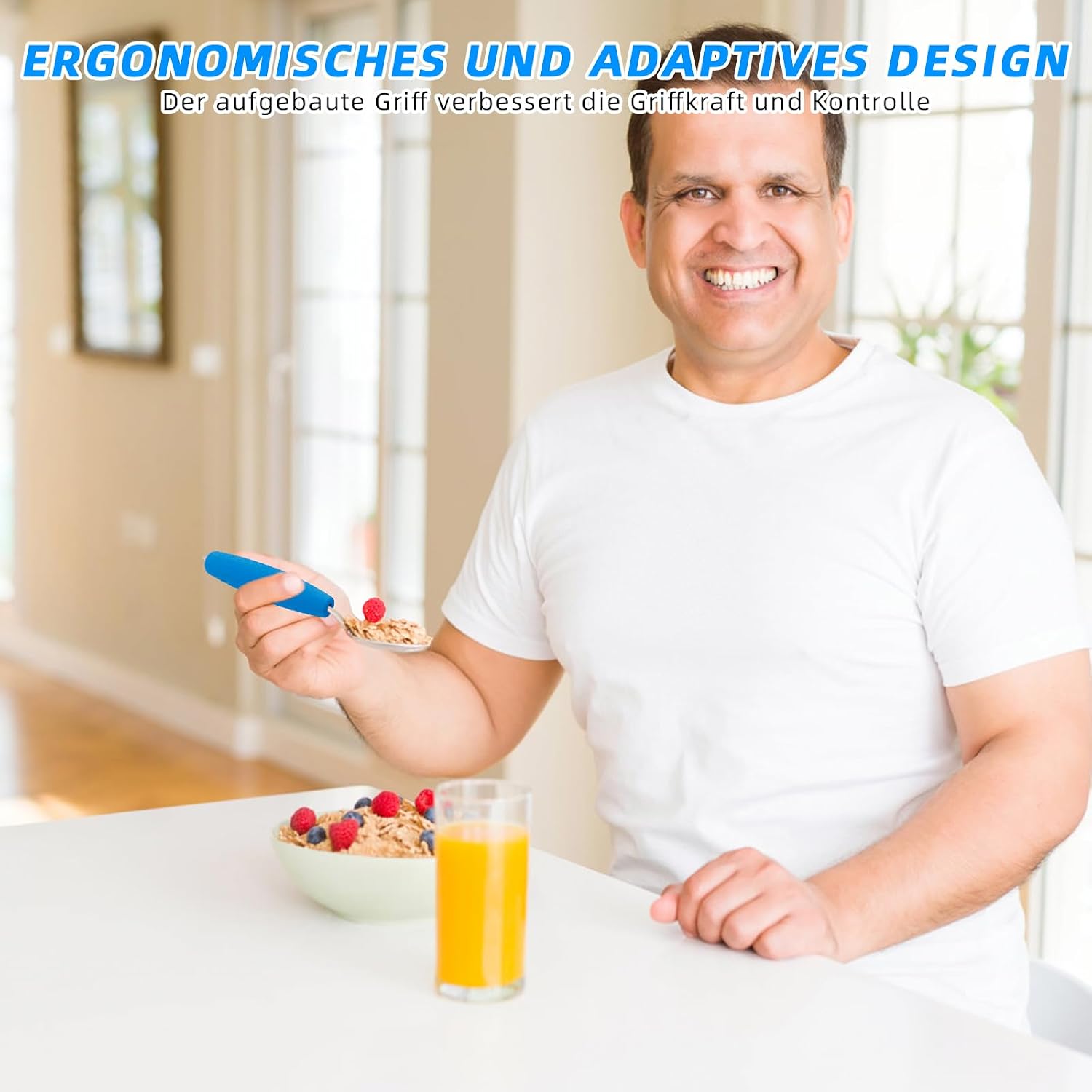 Tubes de mousse ergonomiques pour couverts et stylos — Adieu la perte de prehension